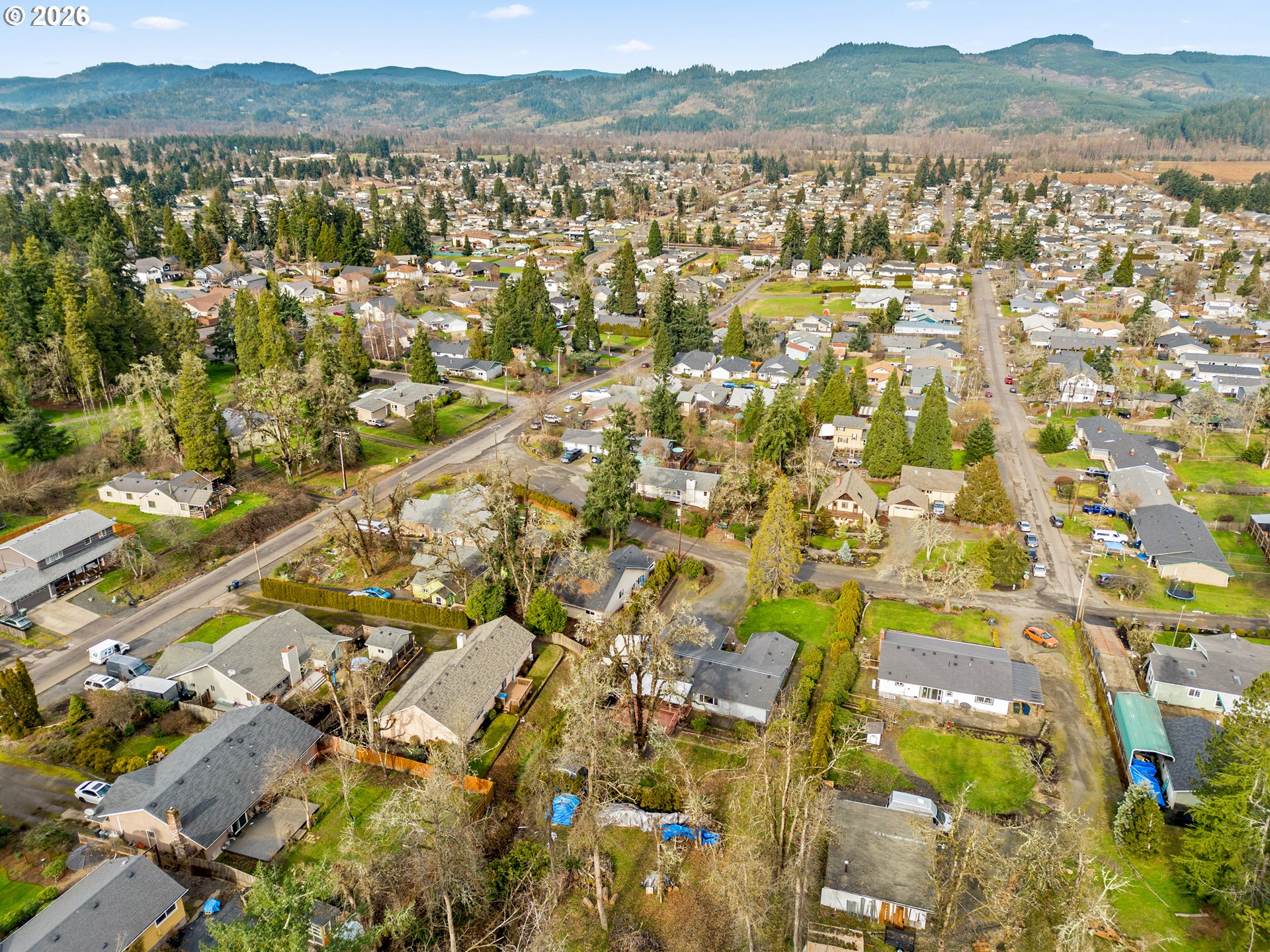 7027 South E Street Springfield, OR 97478 - Photo 37 of 39 view of city and mountain view