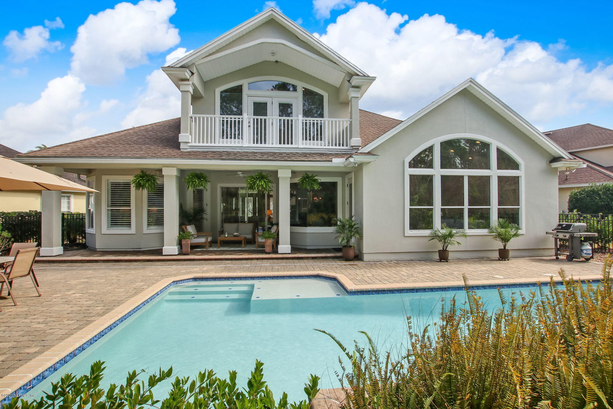 28 Lighthouse Point Circle Ponte Vedra, FL 32081 - Photo 54 of 108 REAR ELEVATION OF HOME