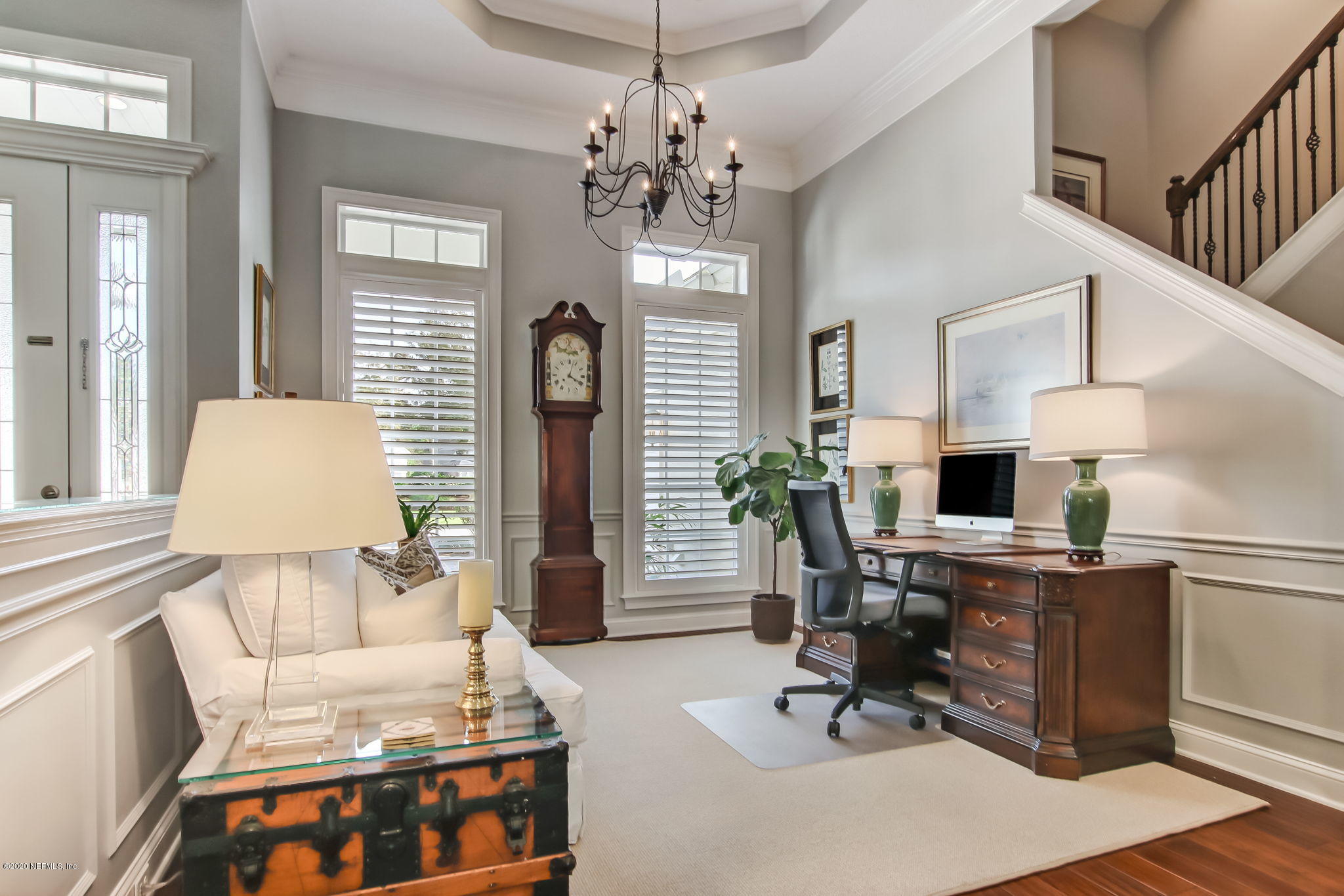 28 Lighthouse Point Circle Ponte Vedra, FL 32081 - Photo 9 of 108 a living room with furniture a chandelier and a chandelier