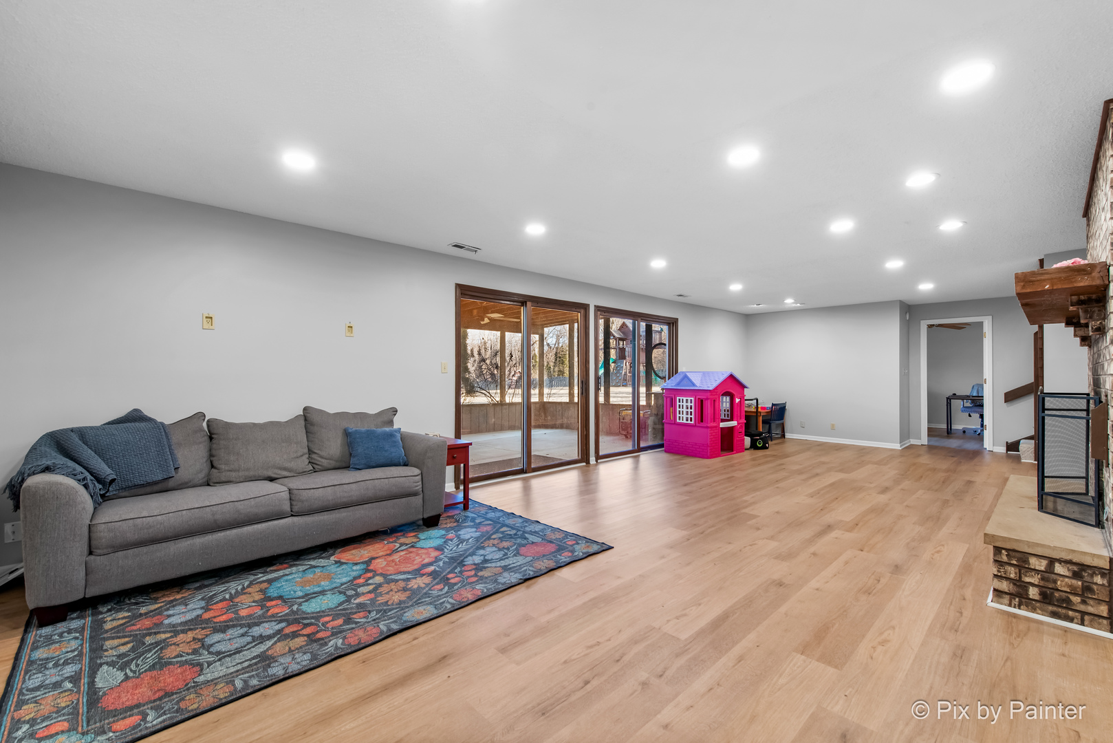 3134 Chellington Drive Johnsburg, IL 60051 - Photo 31 of 41 a living room with furniture rug and window