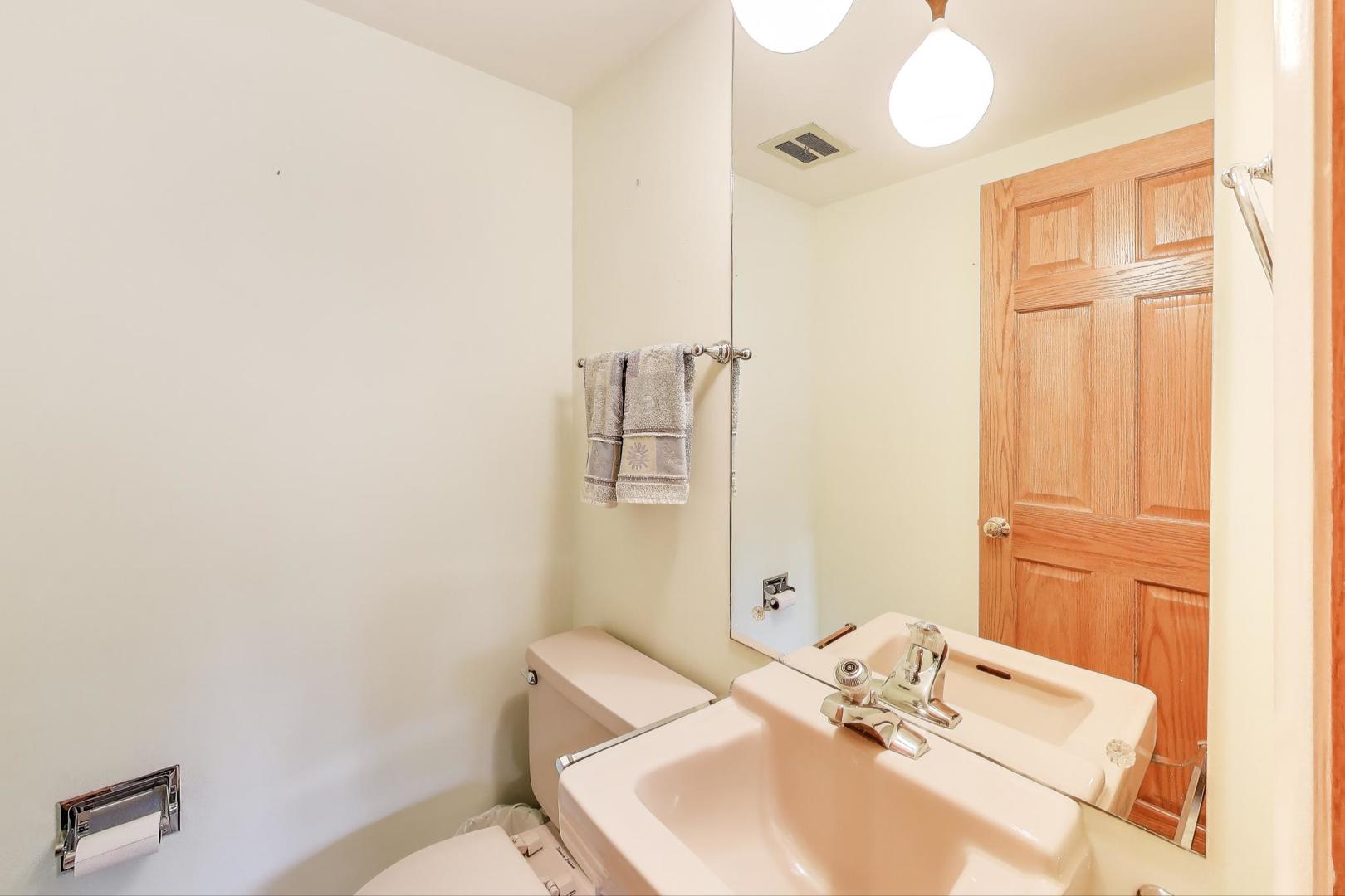 804 Euclid Avenue Elmhurst, IL 60126 - Photo 19 of 28 a bathroom with a sink and a mirror