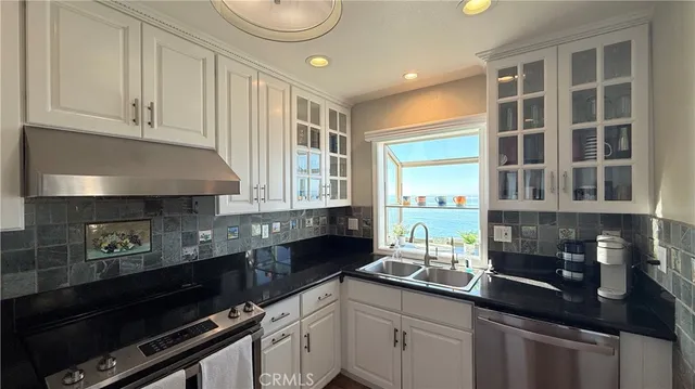 a view of a bathtub in a room