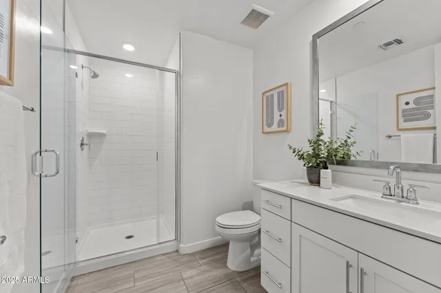 an aerial view of a house having outdoor space