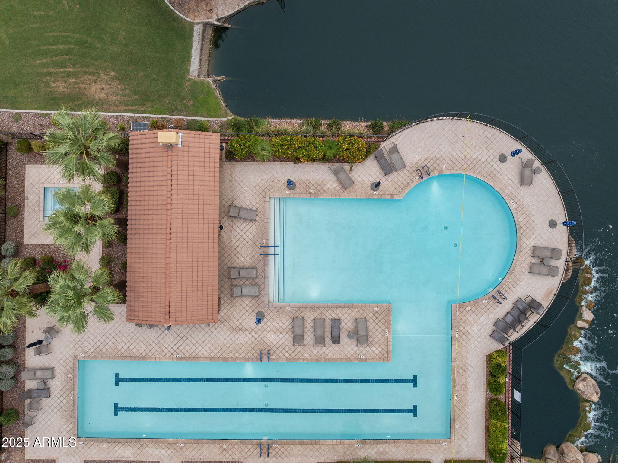 4077 South Sabrina Drive, Unit 127 Chandler, AZ 85248 - Photo 34 of 46 an aerial view of a house having outdoor space