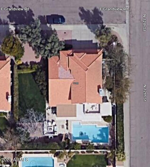 1155 East Grandview Road Phoenix, AZ 85022 - Photo 44 of 49 AERIAL VIEW