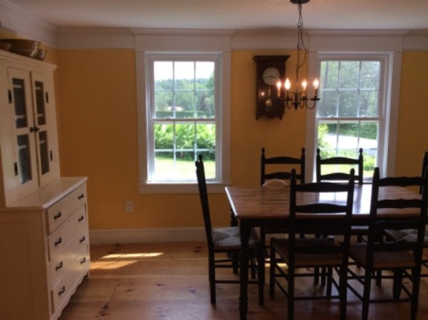 840 W Road New Braintree, MA 01531 - Photo 17 of 30 a view of a dining room with furniture window and outside view
