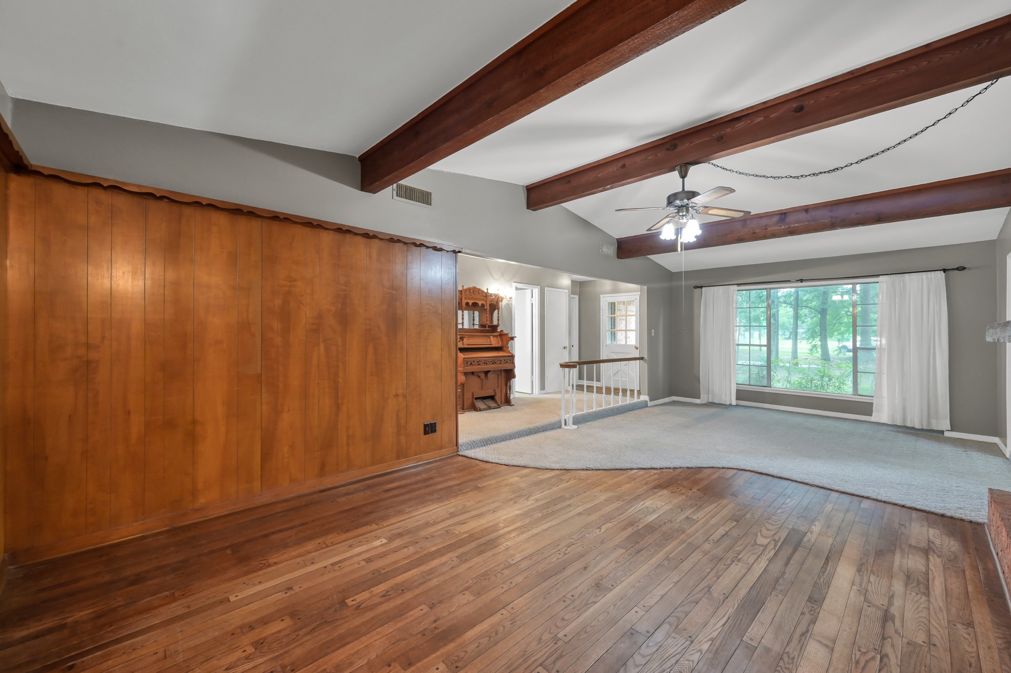 1251 Pruitt Road The Woodlands, TX 77380 - Photo 12 of 36 Mid Century sunken living and den