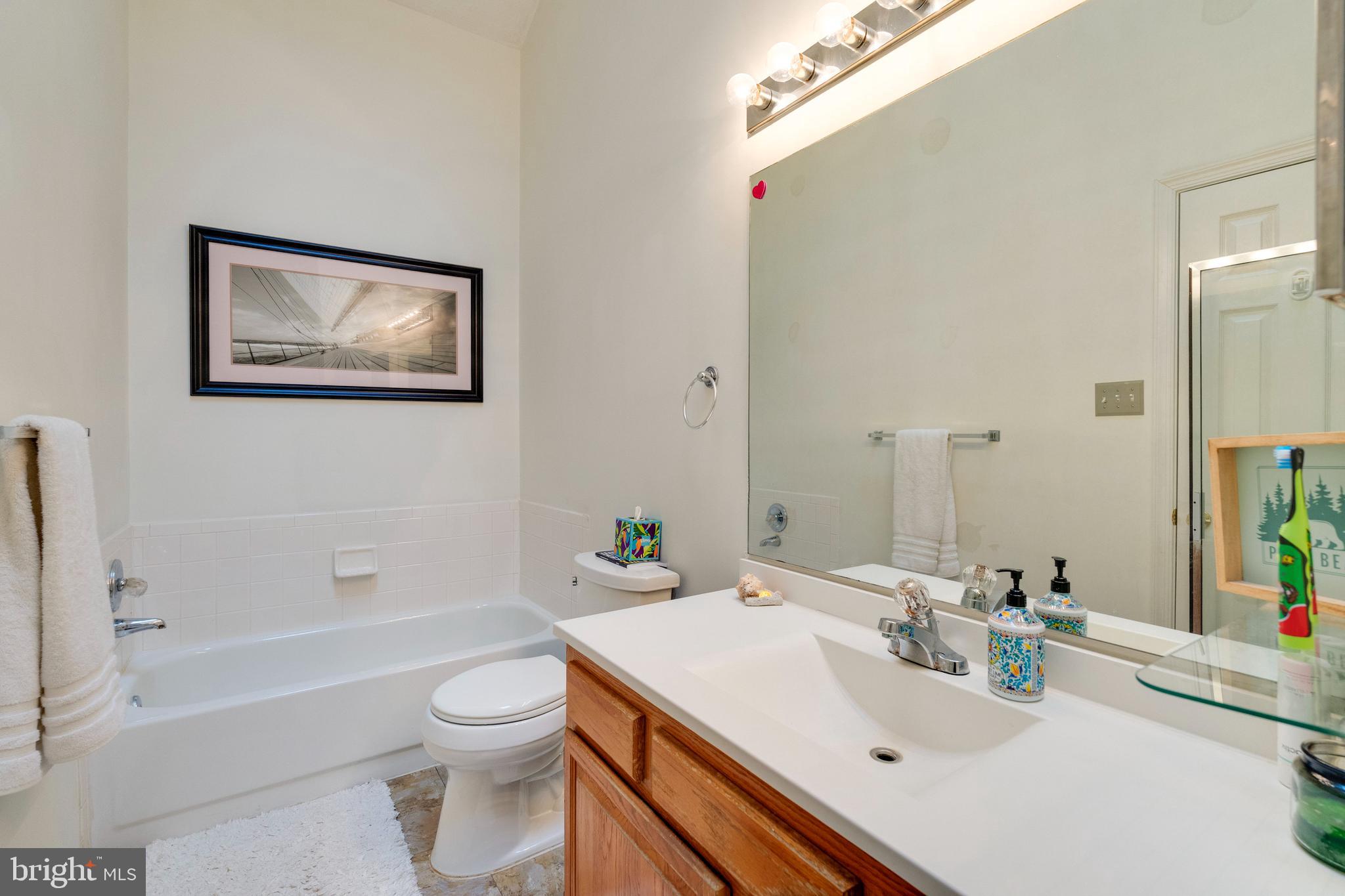 2303 Massanutten Drive Silver Spring, MD 20906 - Photo 15 of 24 a bathroom with a sink a toilet and shower