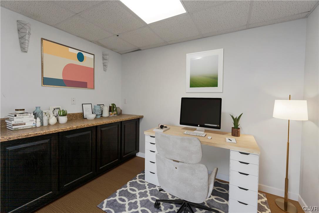 675 Bower Road Nazareth, PA 18064 - Photo 38 of 49 a workspace with furniture and mirror