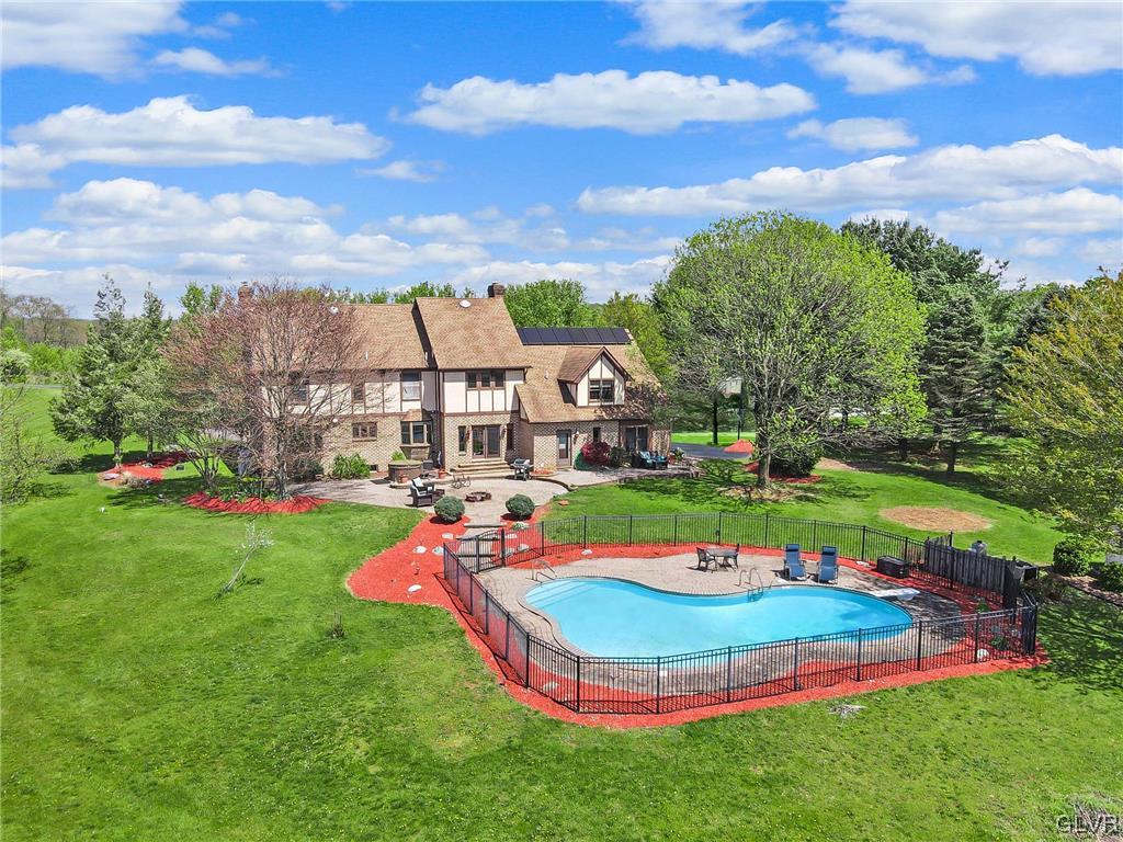 675 Bower Road Nazareth, PA 18064 - Photo 42 of 49 an aerial view of a house