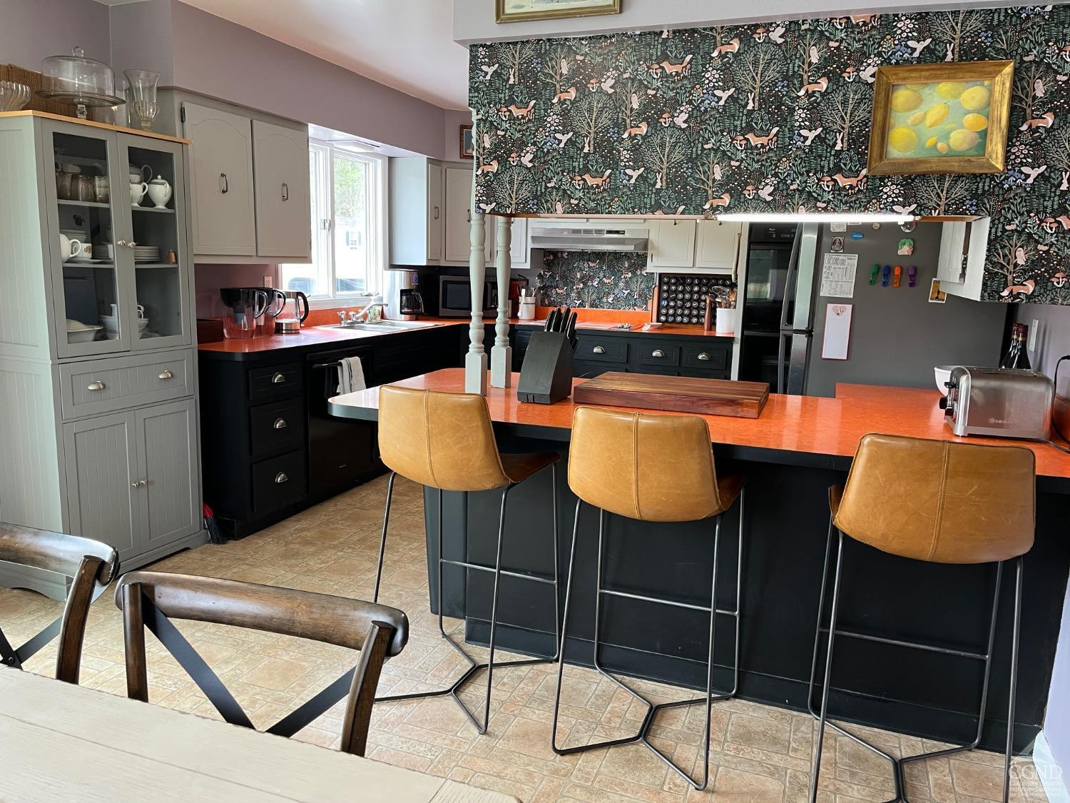 60 Burma Road Kinderhook, NY 12106 - Photo 11 of 43 a kitchen with stainless steel appliances granite countertop a table chairs and a living room view