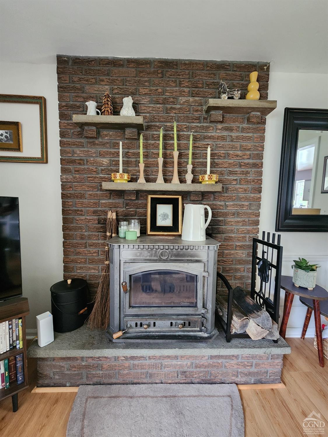 60 Burma Road Kinderhook, NY 12106 - Photo 7 of 43 a living room with furniture and a fireplace