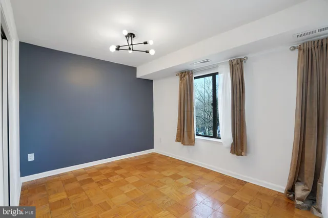 a view of empty room