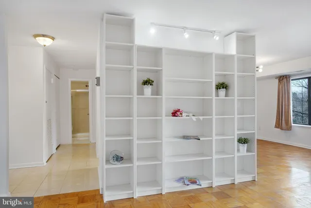 a view of empty room