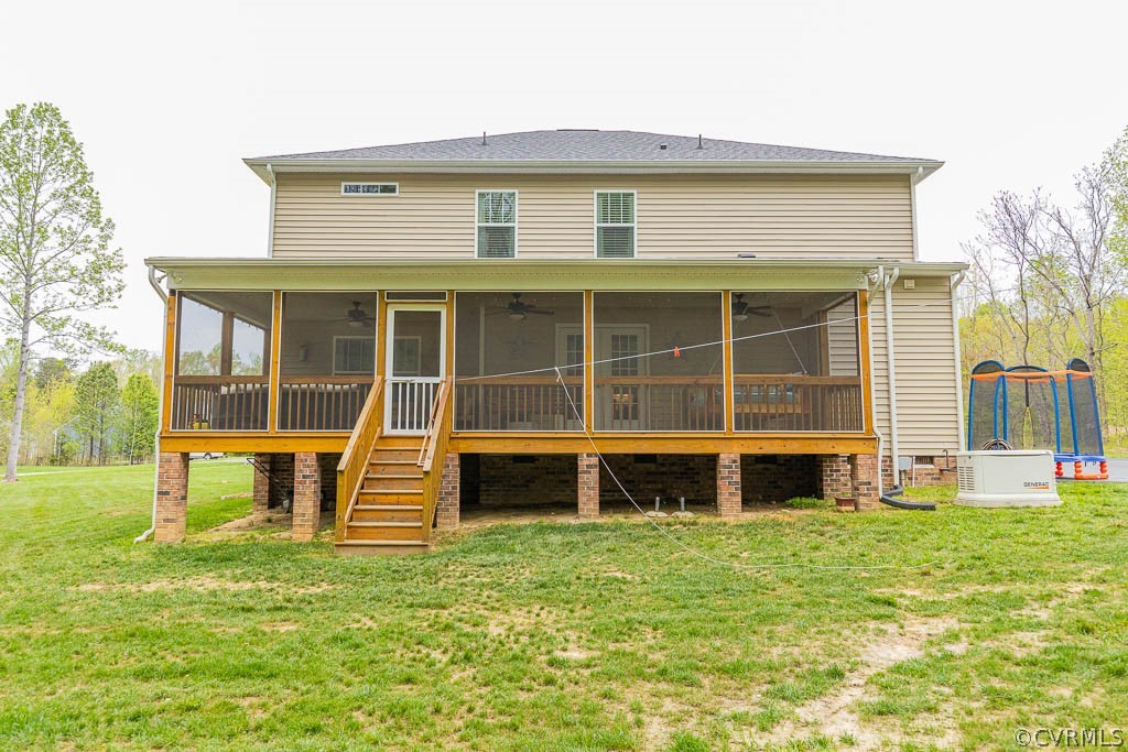 8601 Klamath Road Quinton, VA 23141 - Photo 41 of 50 Rear view of home