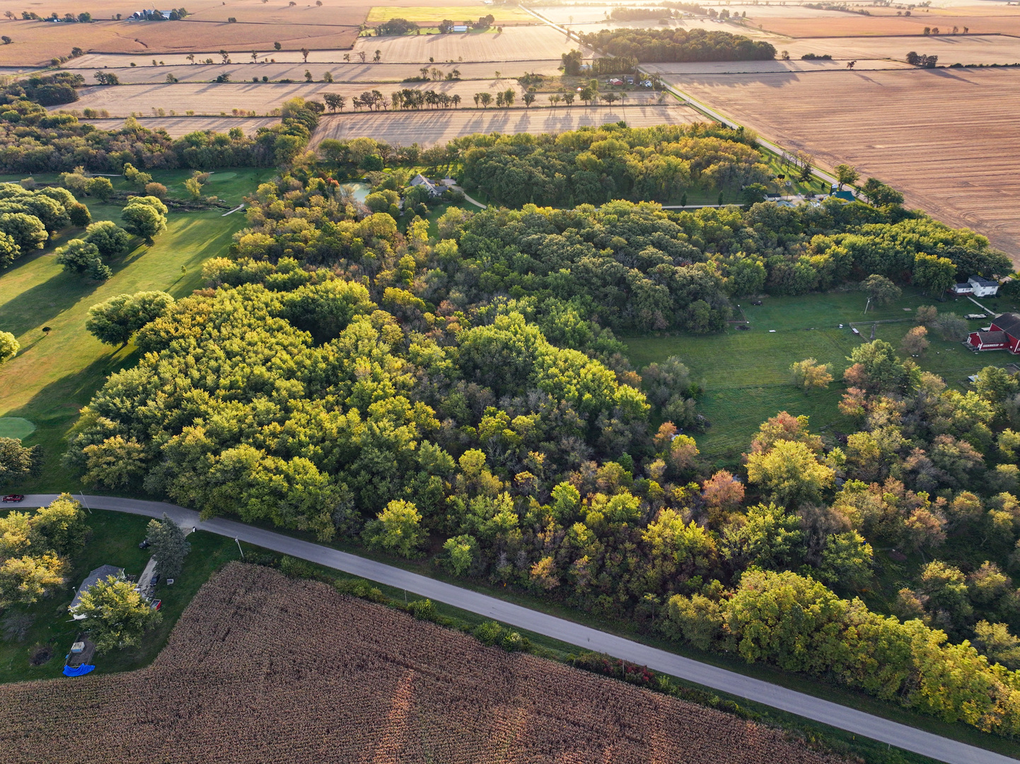 0 Hunter Road Capron, IL 61012 - Photo 8 of 36 a view of a lake with a tree