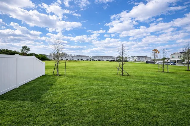 a view of a golf course