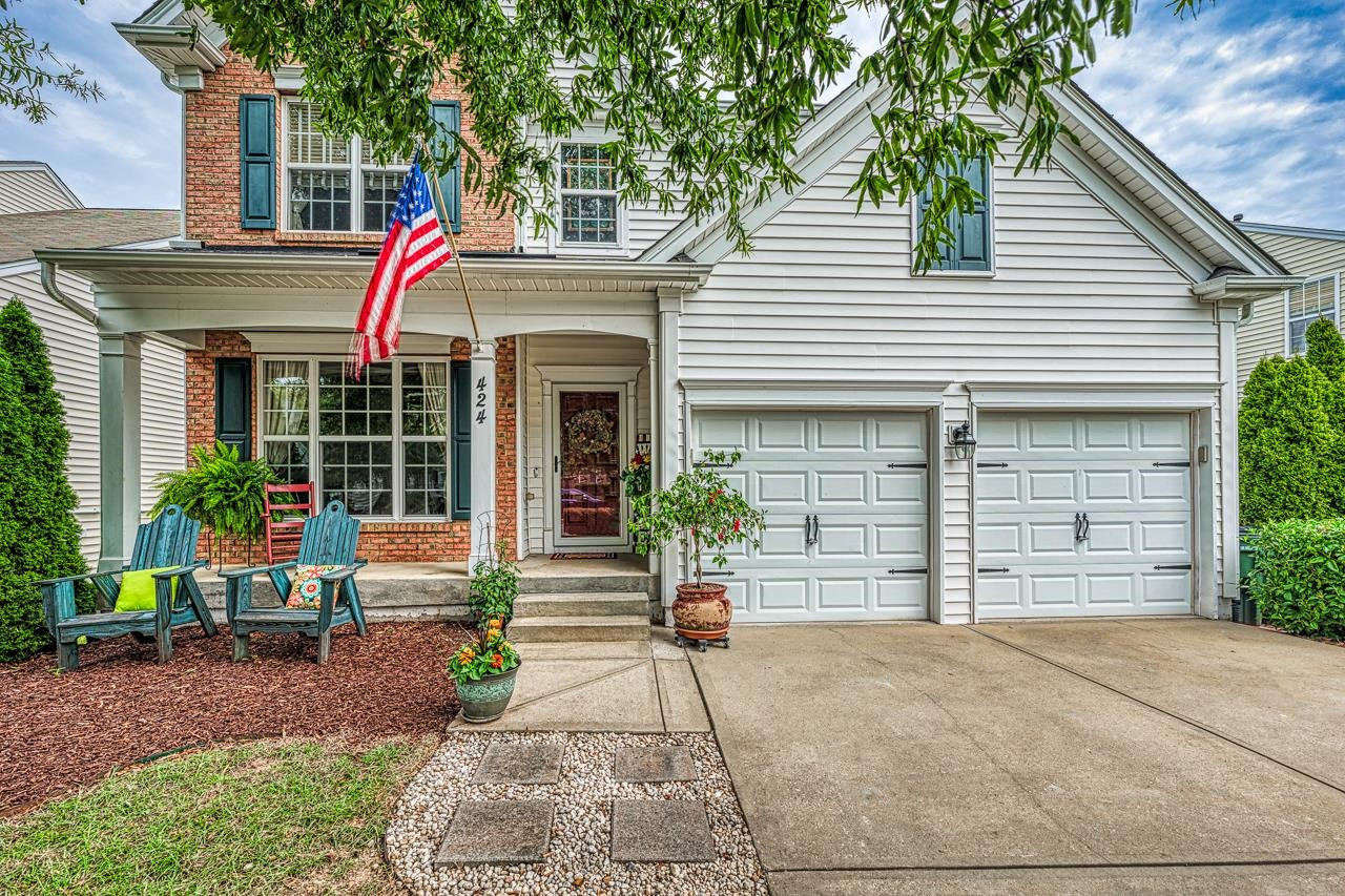424 Willingham Road Morrisville, NC 27560 - Photo 1 of 30 Welcome Home! Sit on your rocking chair porch or your shaded front lawn. View from Street