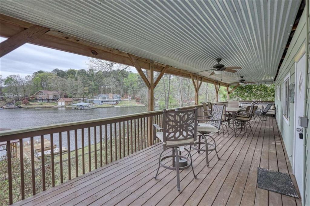 123 Copper Lane Mansfield, GA 30055 - Photo 31 of 43 a view of two chairs and table in the balcony