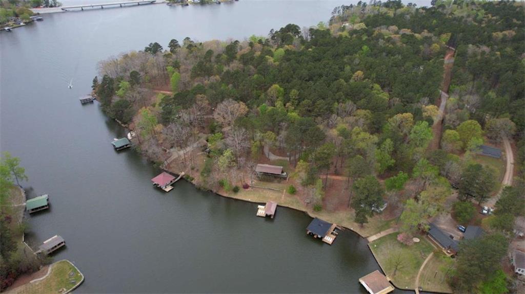 123 Copper Lane Mansfield, GA 30055 - Photo 40 of 43 an aerial view of a house with a yard and garden