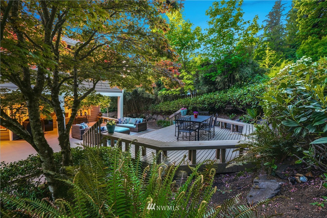 17124 Southeast 100th Street Renton, WA 98059 - Photo 39 of 40 a view of a chair and table in backyard