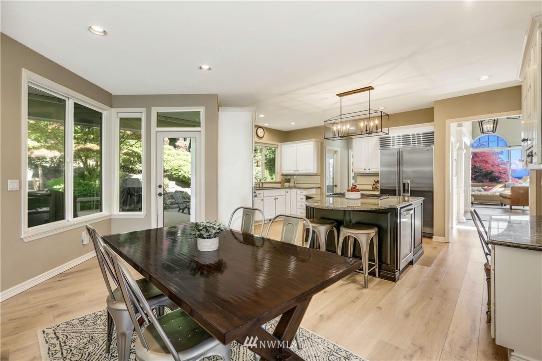 17124 Southeast 100th Street Renton, WA 98059 - Photo 10 of 40 a dining room with furniture and window