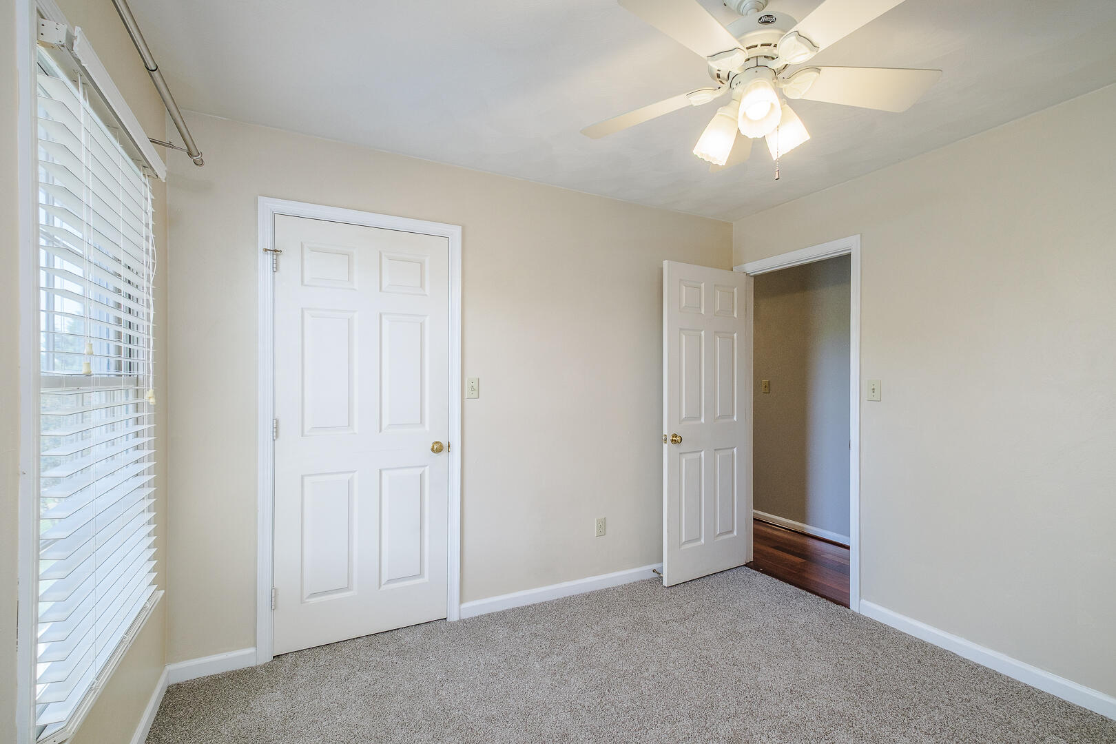 5443 Setter Road Roanoke, VA 24012 - Photo 20 of 42 an empty room with closet and fan