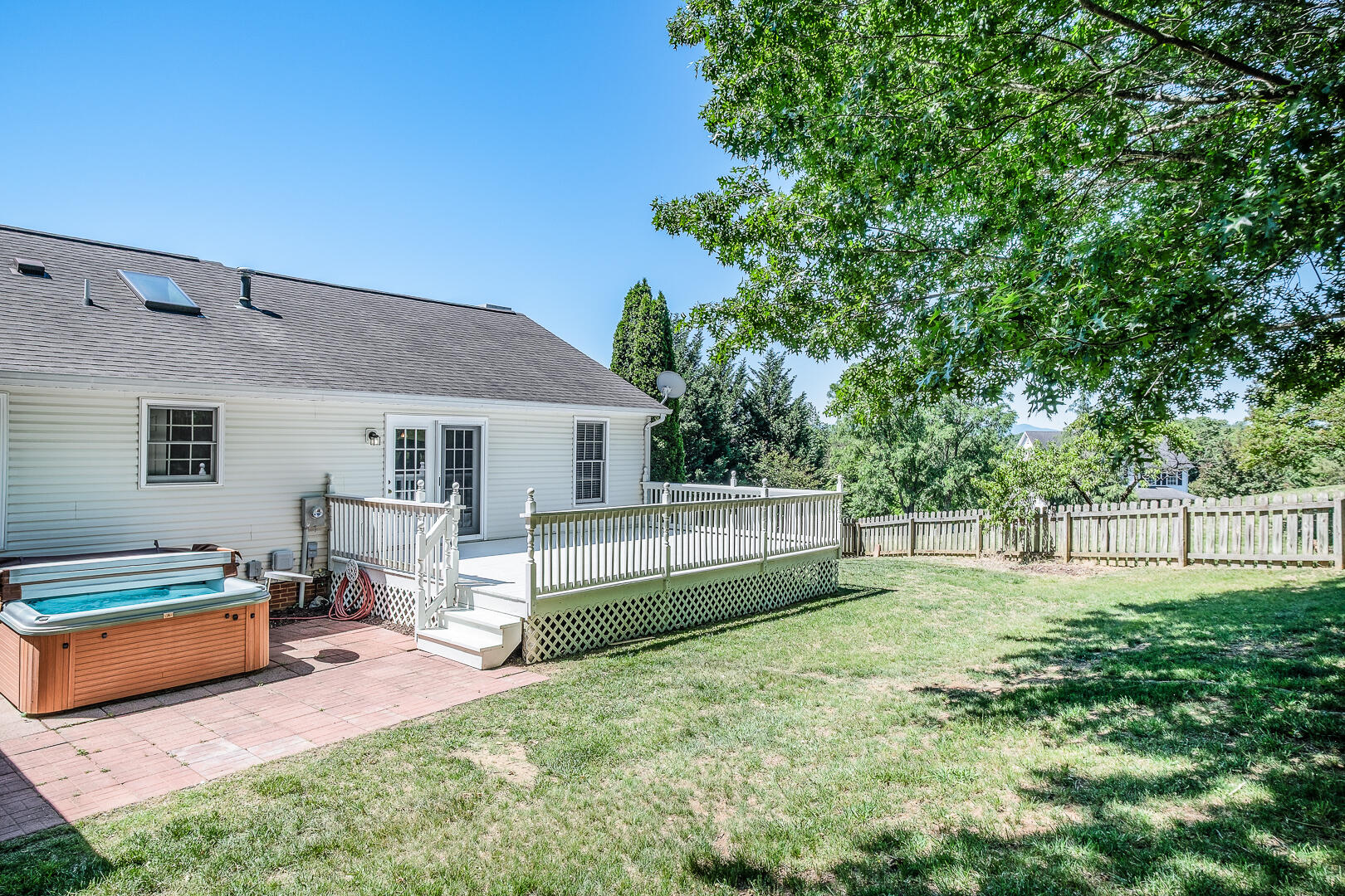 5443 Setter Road Roanoke, VA 24012 - Photo 38 of 42 a view of a house with backyard and a tree
