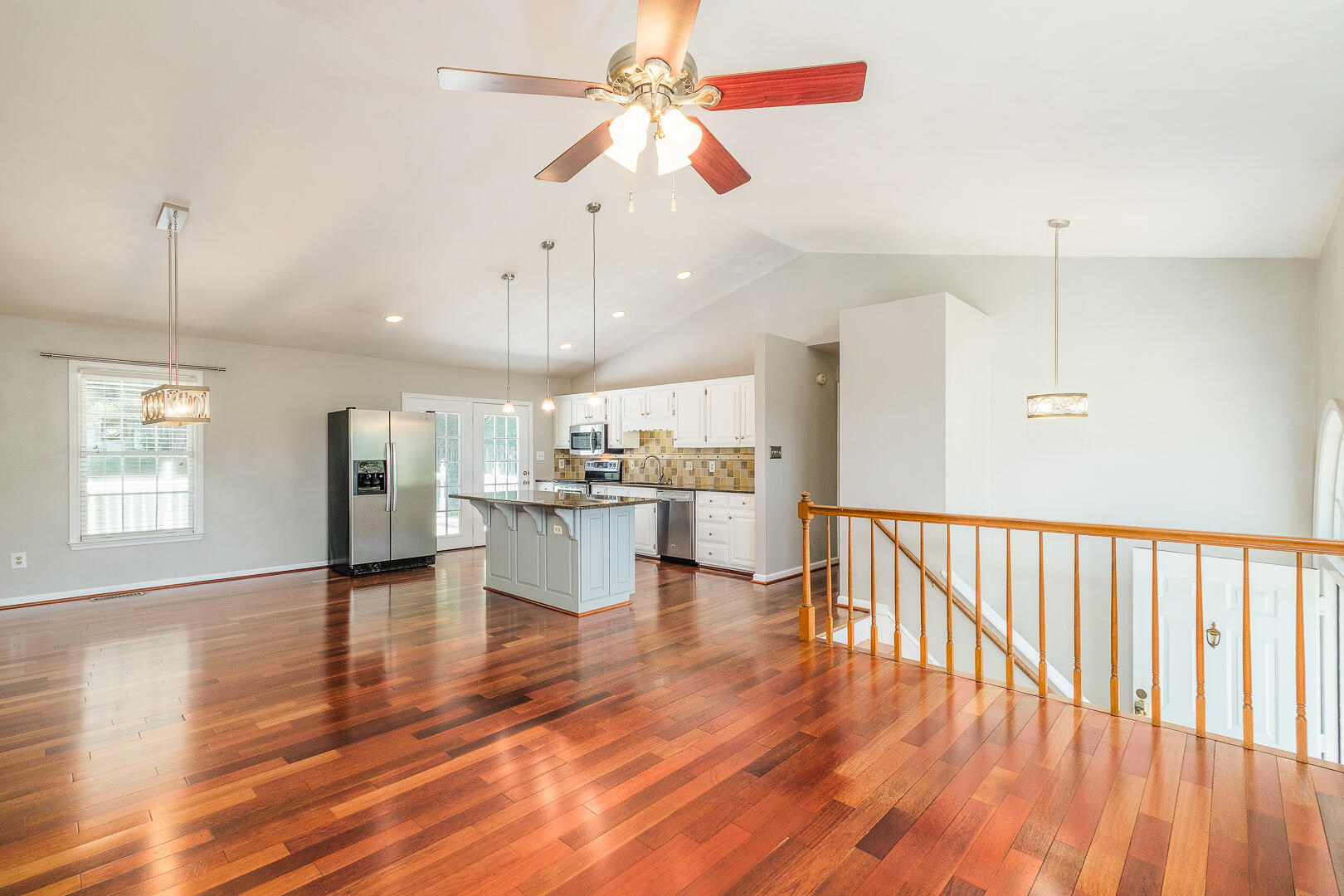 5443 Setter Road Roanoke, VA 24012 - Photo 9 of 42 a view of kitchen with a sink and wooden floor