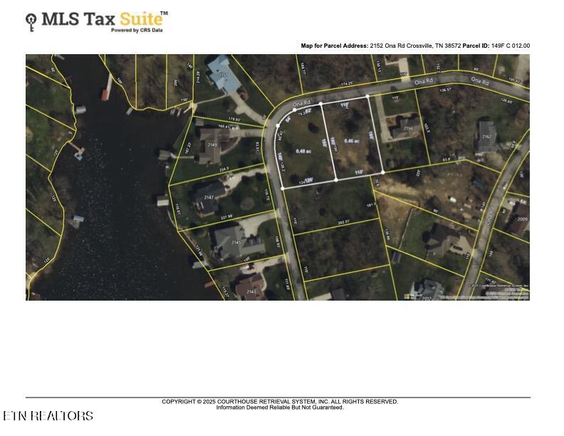 2152-2154 Ona Road Crossville, TN 38572 - Photo 7 of 8 2152 & 2154 Ona Rd CRS Map 1