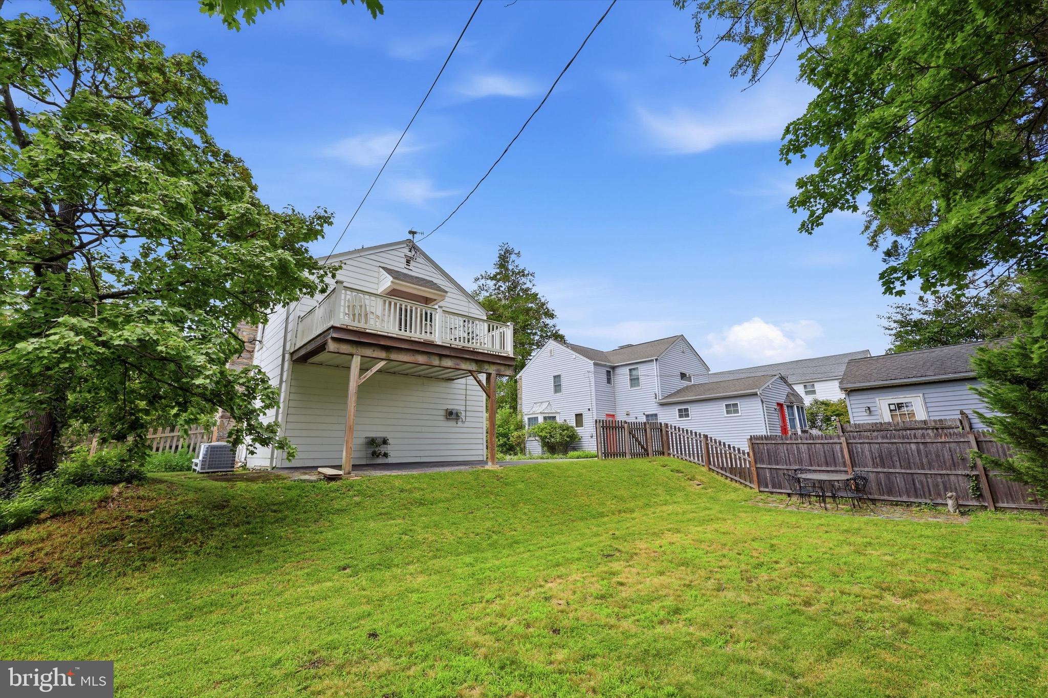 217 Williamsburg Road Ardmore, PA 19003 - Photo 26 of 26 Rear of house and yard