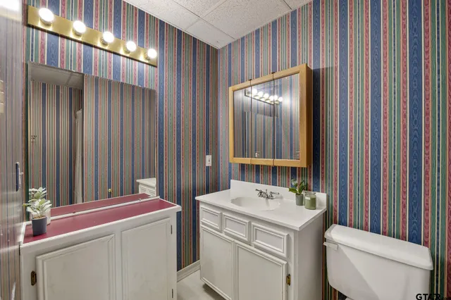 a room with storage and utility