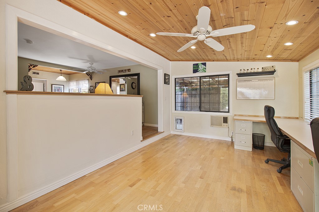 2726 Tapo Street Simi Valley, CA 93063 - Photo 16 of 48 a bedroom with a bed and a large window with the outer view