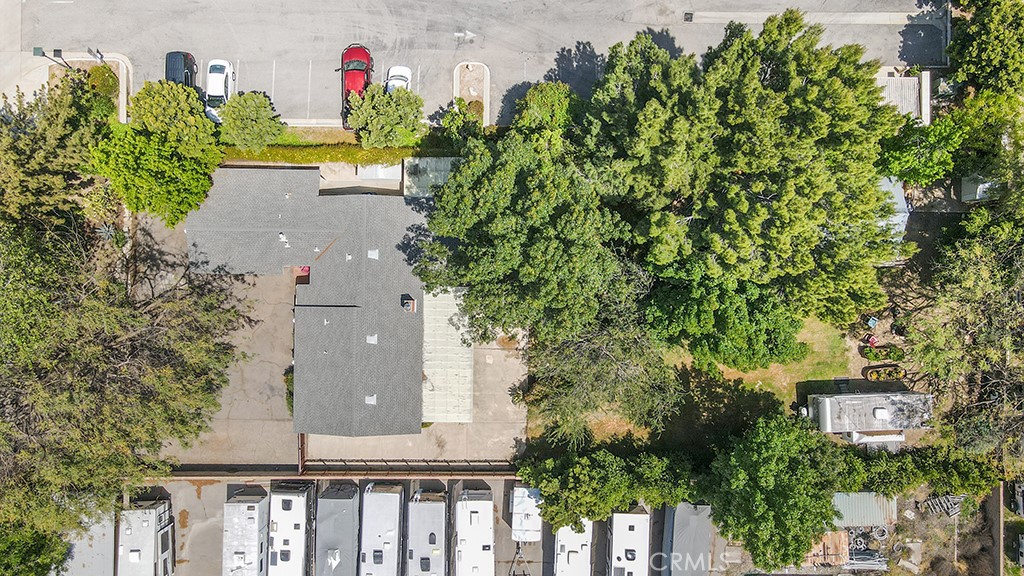 2726 Tapo Street Simi Valley, CA 93063 - Photo 46 of 48 an aerial view of a house with a yard and garden
