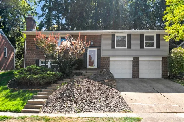 front view of house with yard