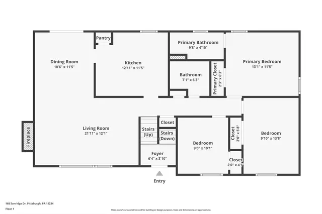 $435,000 | 168 Sunridge Drive, Pittsburgh, PA 15234