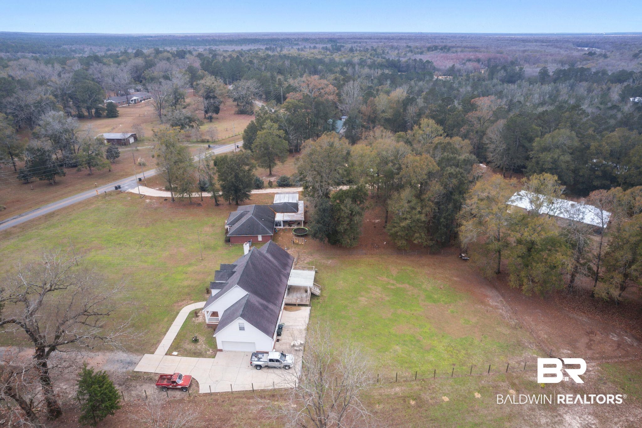 9539 Lakeview Road Bay Minette, AL 36507 - Photo 39 of 45 Bird's eye view