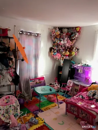 a view of a room with toys and toys