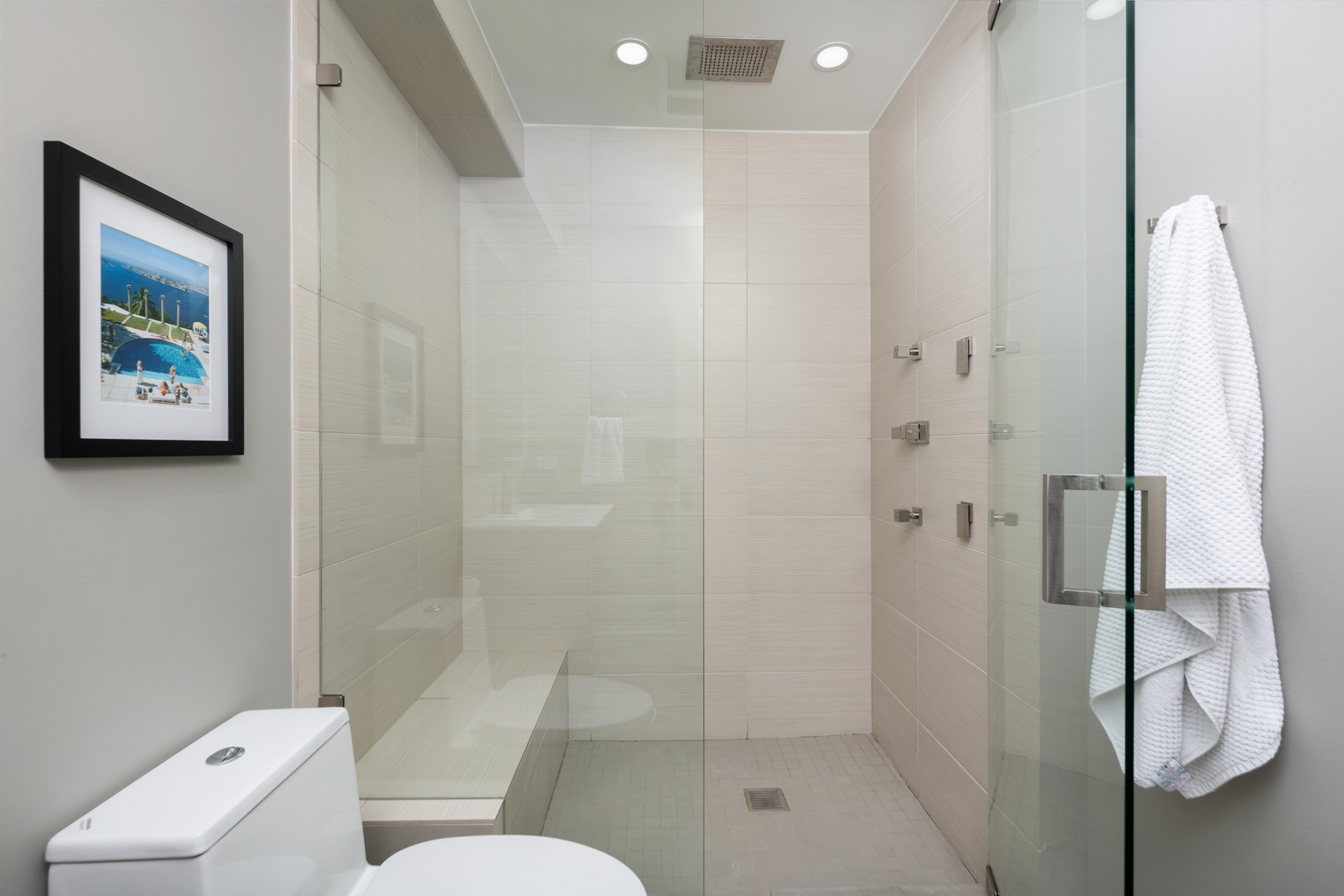 41 East Elm Street Chicago, IL 60611 - Photo 48 of 50 a bathroom with a shower and toilet