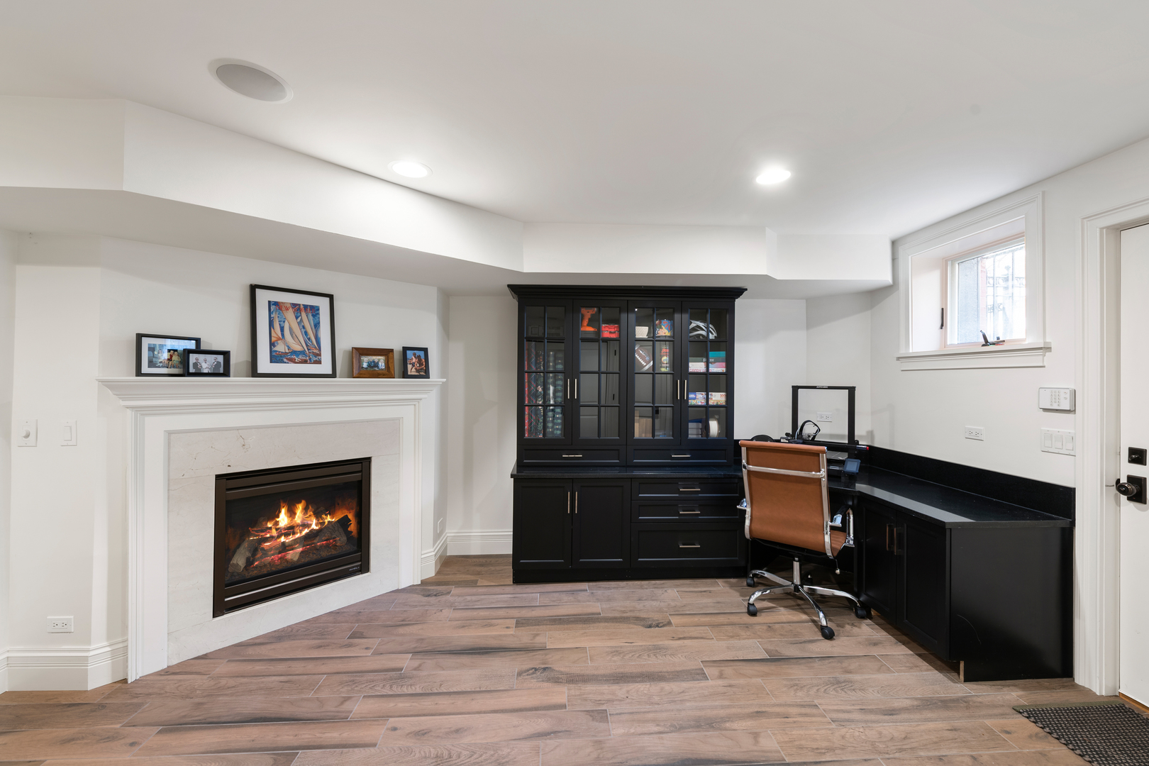 41 East Elm Street Chicago, IL 60611 - Photo 50 of 50 a living room with furniture a fireplace and a piano