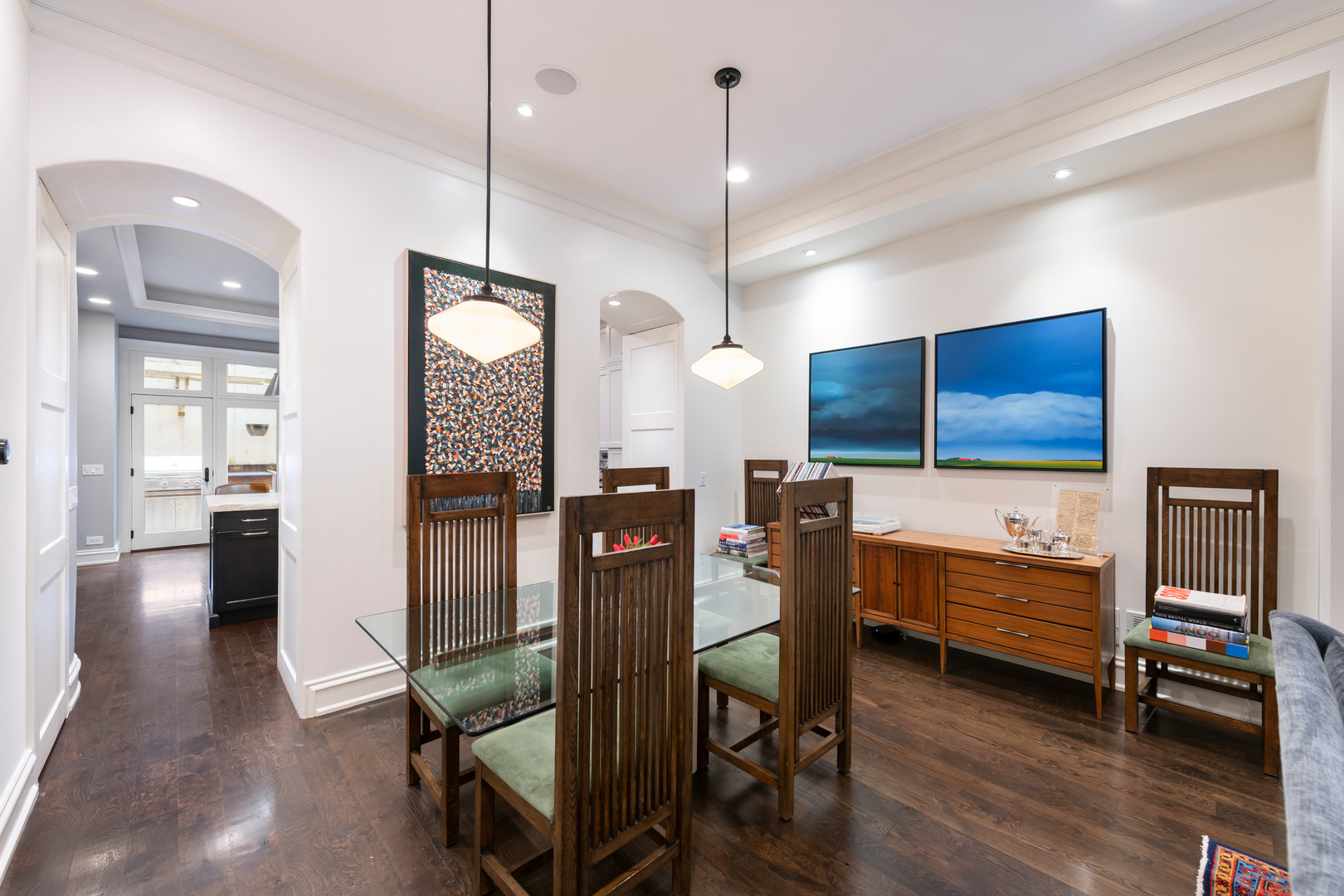 41 East Elm Street Chicago, IL 60611 - Photo 10 of 50 a view of a kitchen and dining room