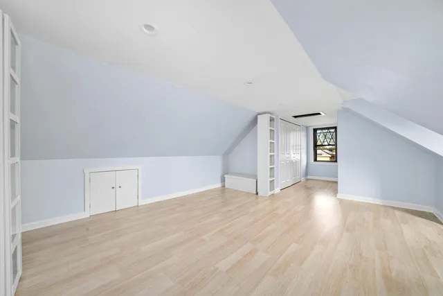 wooden floor in an empty room
