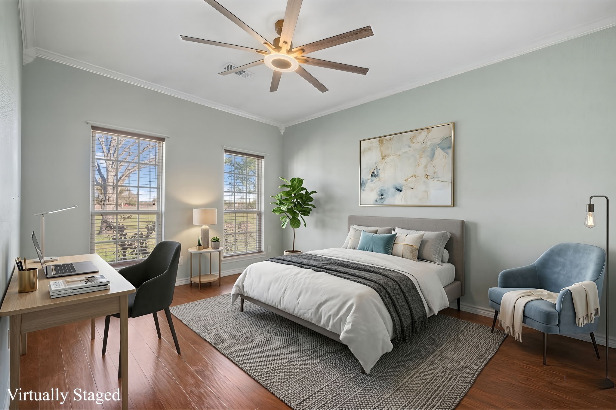 7740 Farm To Market 1462 Rosharon, TX 77583 - Photo 19 of 35 a bedroom with a bed couch and a window