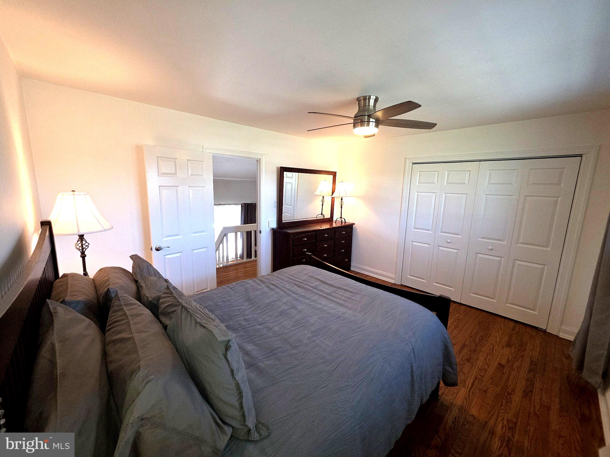 156 Crockett Road Warminster, PA 18974 - Photo 33 of 57 a bedroom with a bed and a bathroom