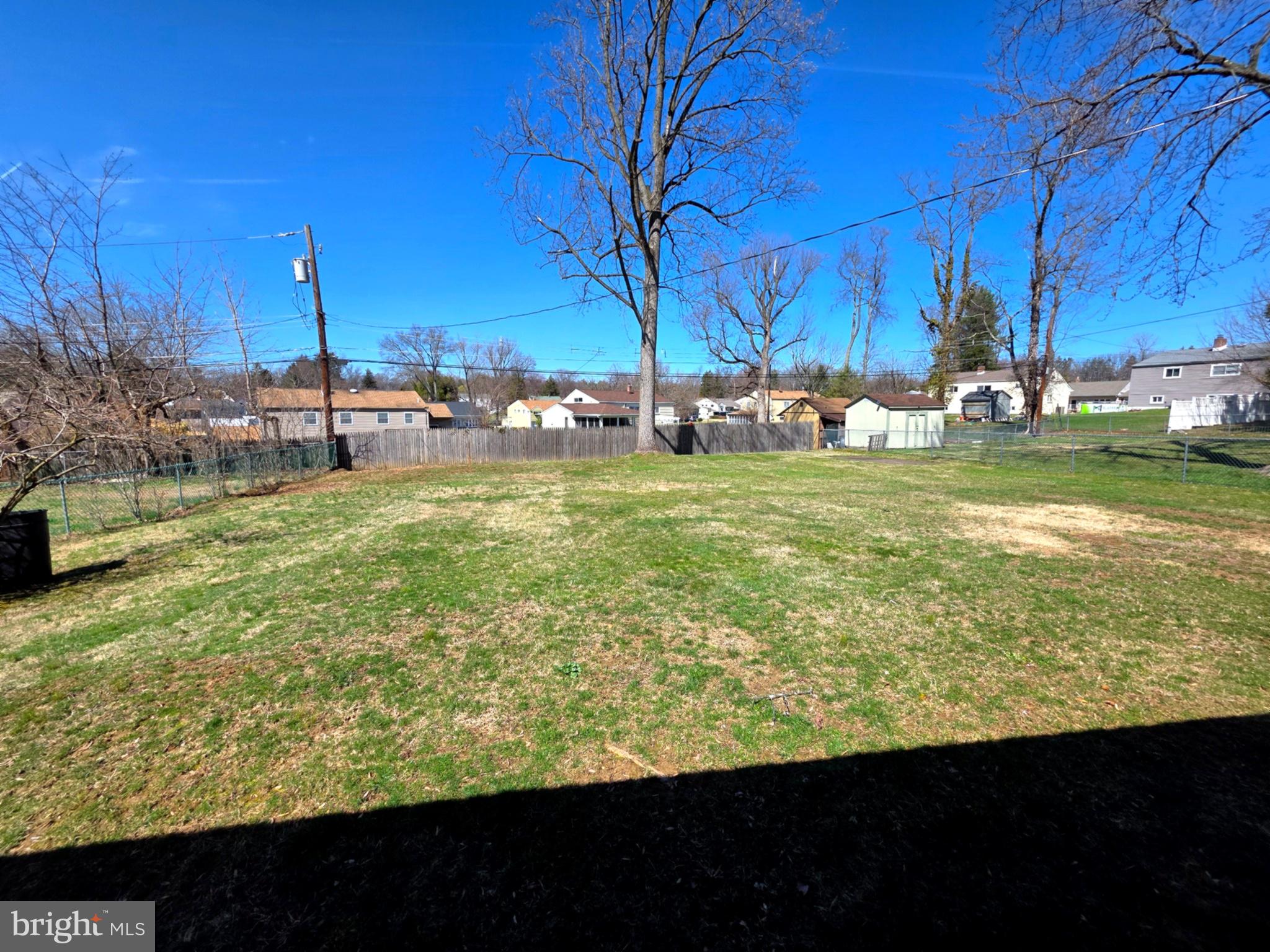 156 Crockett Road Warminster, PA 18974 - Photo 6 of 57 a view of a backyard