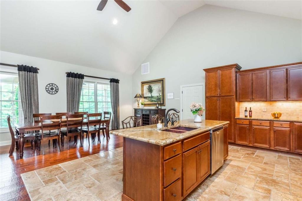 565 Owens Gin Road Northeast Calhoun, GA 30701 - Photo 37 of 80 a kitchen with lots of counter top space