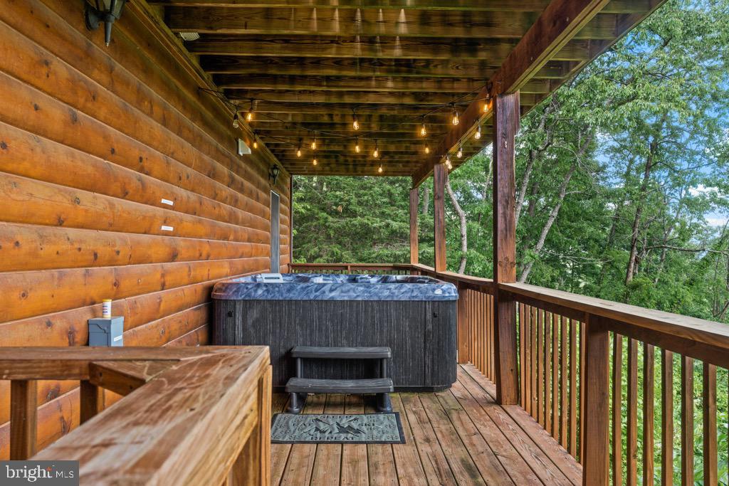 2702 Supinlick Ridge Road Mount Jackson, VA 22842 - Photo 16 of 65 Hot tub area