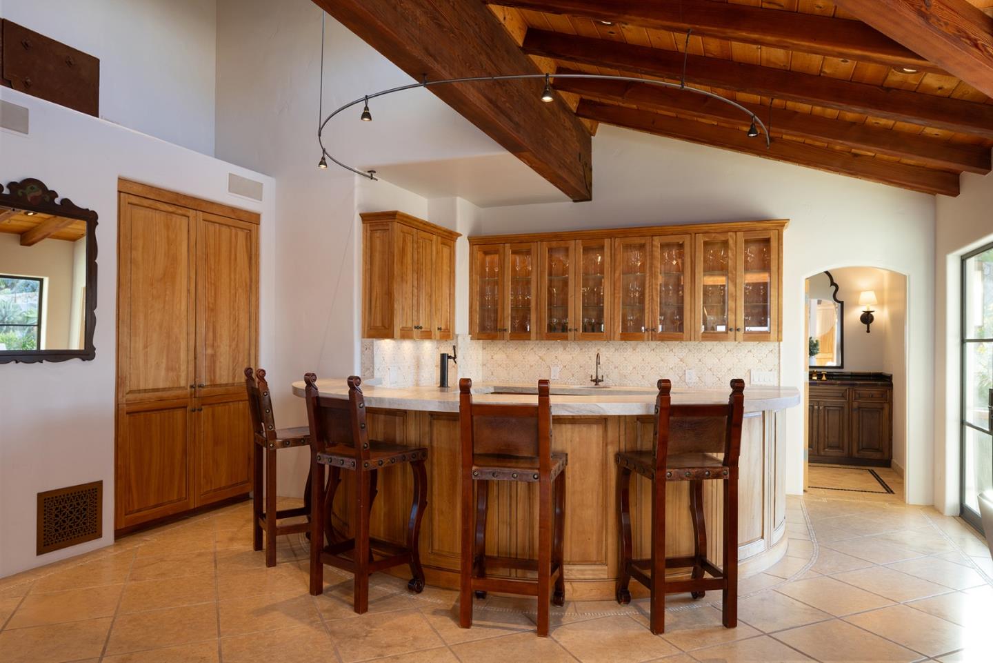 31453 Highway 1 Carmel, CA 93923 - Photo 30 of 58 a view of a dining room with furniture