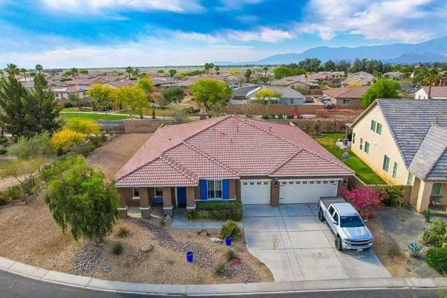 a view of a house with a patio