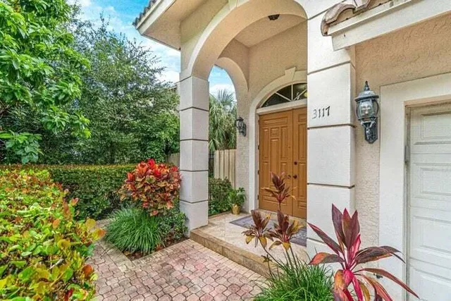 a view of outdoor space and yard